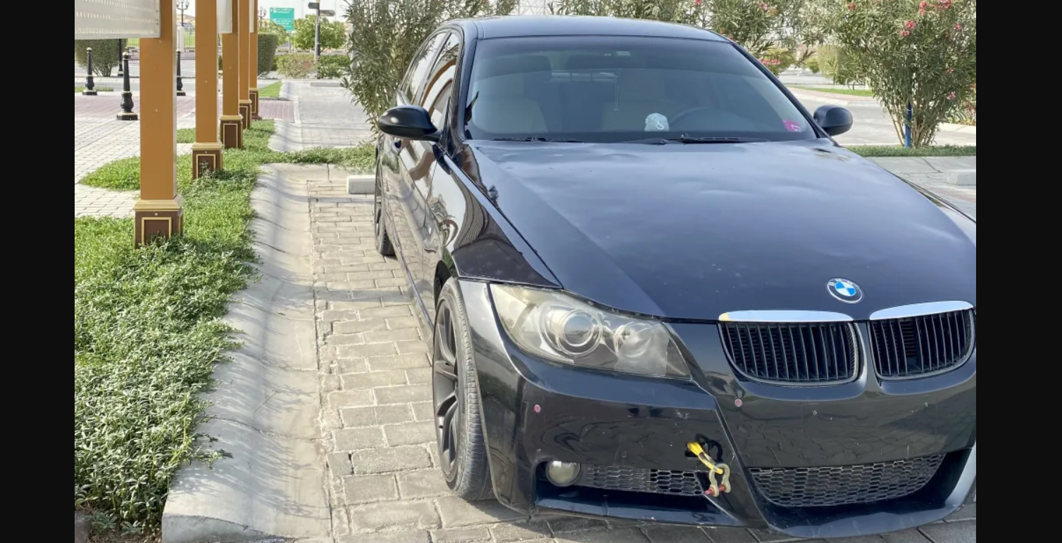 سيارة  BMW 320i 2007 11500 درهم المواصفات الألمانية   السعر المطلوب 11500 درهم