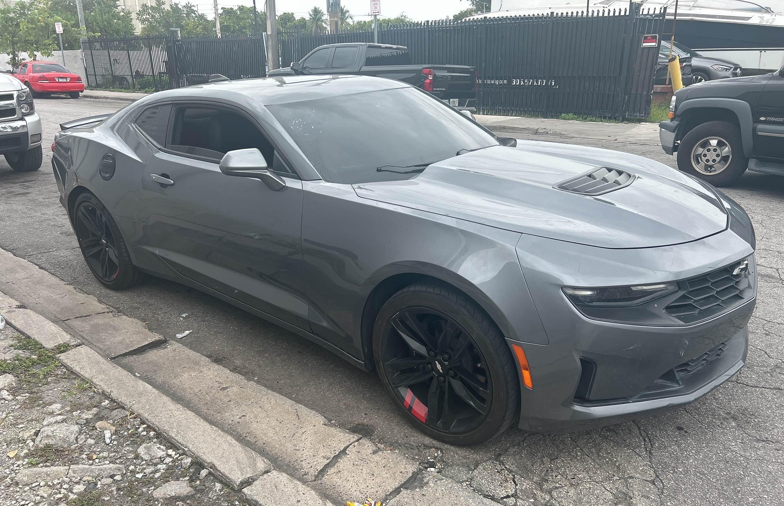 2020 Chevrolet Camaro. advanced technology features, including a touchscreen