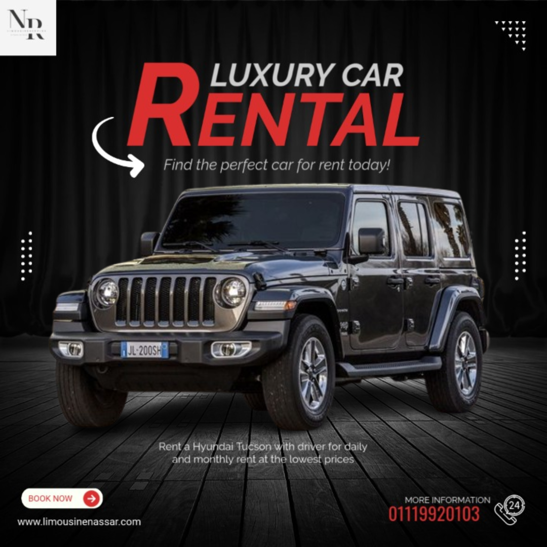 Jeep For Rent With Driver luxury limousine | receiving tourists